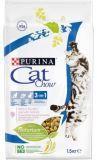 CAT CHOW 1,5кг (3 в 1) зубы,шерсть,уринари сухой корм для кошек Special Care 3 in 1