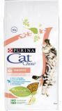 CAT CHOW Sensitive 15кг птица и лосось сухой корм для взрослых кошек с чувствительным пищеварением
