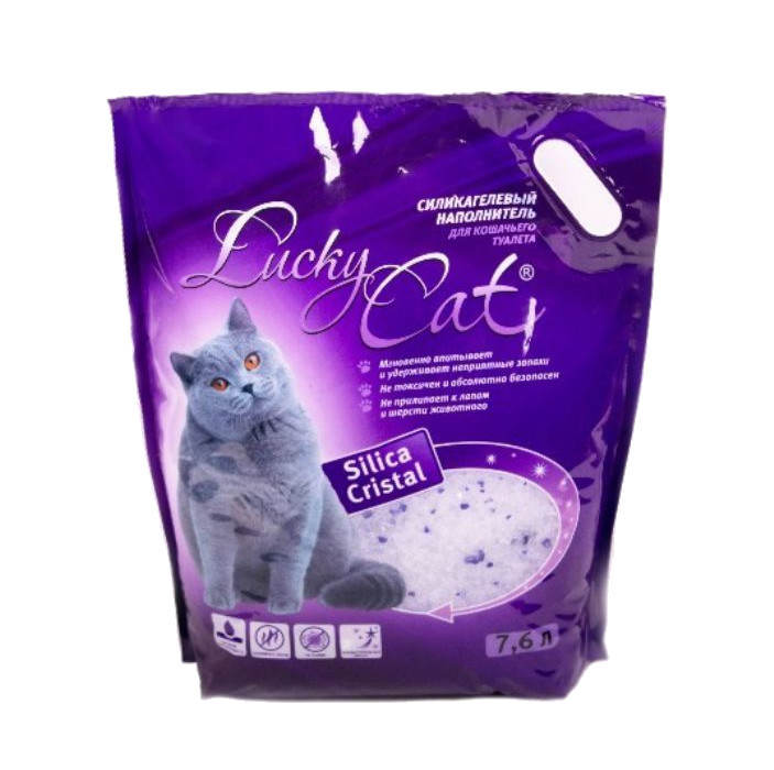 Наполнитель силикагелевый Lucky Сat 7,6 л