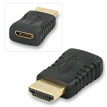 Переходник mini HDMI(f) - HDMI(m)