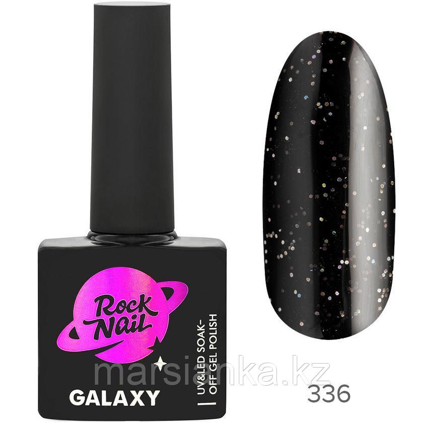 Гель-лак RockNail Galaxy #336 Black Hole, 10мл