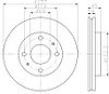 Тормозные диски Hyundai Matrix (01-10, передние, Optimal, D256)