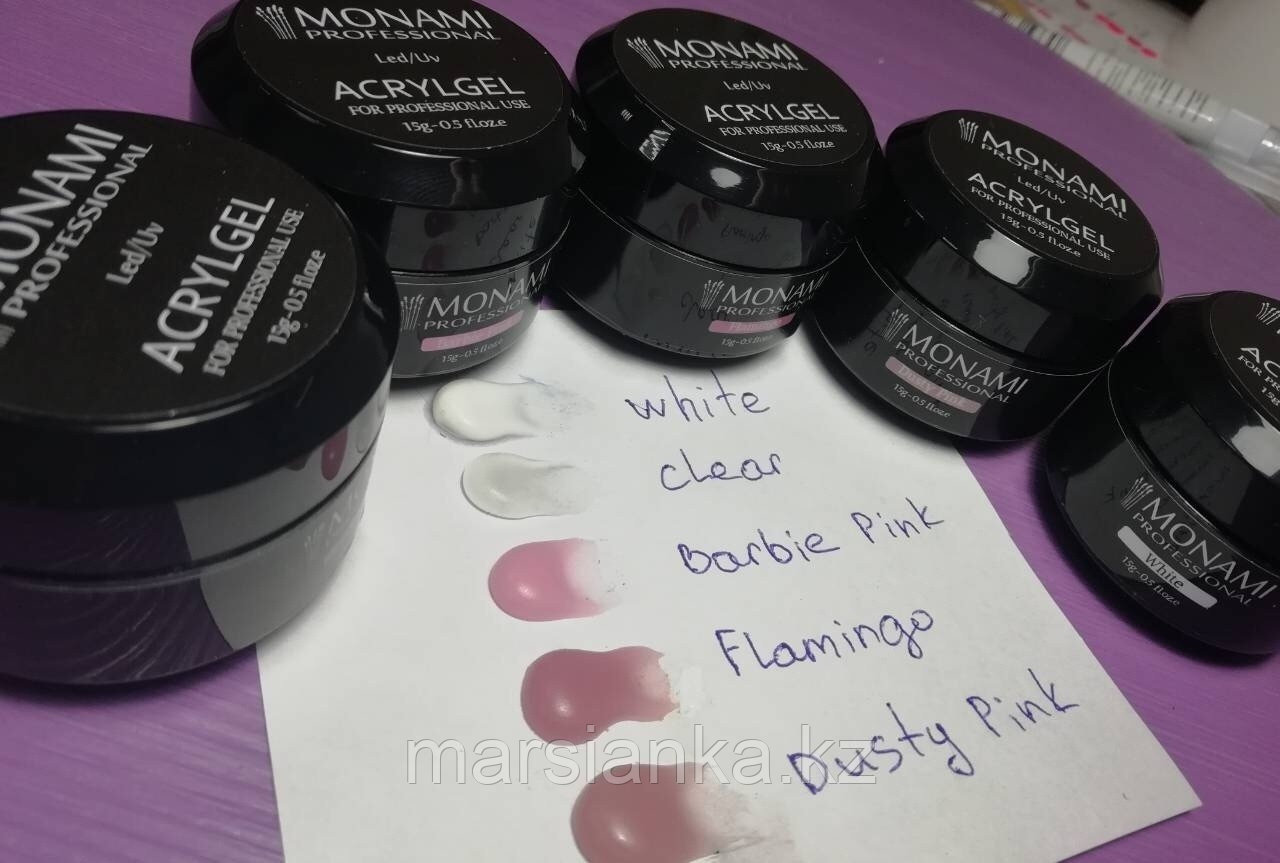 AcryGel Monami White, 30гр