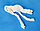 Сетка для колбасы Вектор Спираль Эластик 50-75/6 (4/2), белая 3,5 метра, фото 2