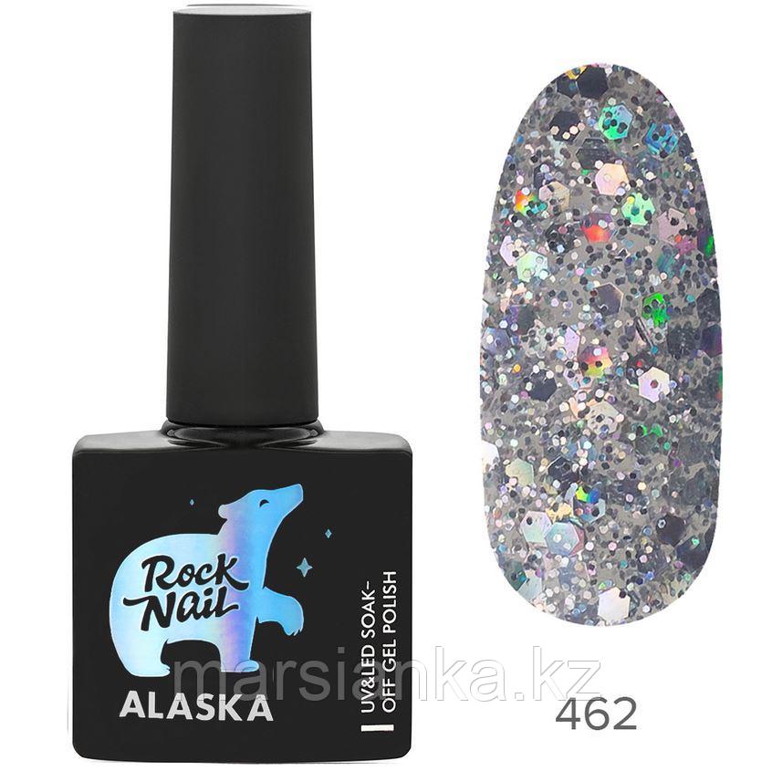 Гель-лак RockNail Alaska #462 Polar Bear, 10мл