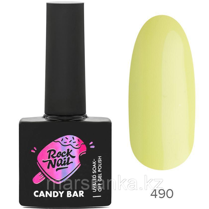 Гель-лак RockNail Candy Bar #490 Lemonade In The Limo, 10мл