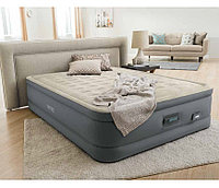 Надувная кровать двуспальная со встроенным насосом и USB-портом Intex 64926