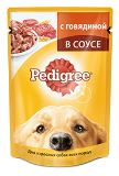 Pedigree 100г с говядиной Влажный корм Для взрослых собак всех пород Педегри