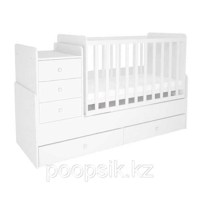 Кроватка - трансформер Polini kids Simple "1100"