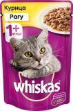 Whiskas 75г рагу Курица Вискас пауч влажный корм  для кошек