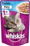 Whiskas рагу с треской и с лососем Вискас пауч для кошек, 75г.