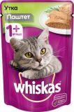Whiskas  паштет утка Вискас пауч влажный корм для кошек, 85г