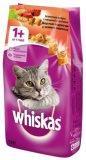 Whiskas 1,9кг с говядиной и кроликом сухой корм для кошек подушечки с нежным паштетом  (Вискас)