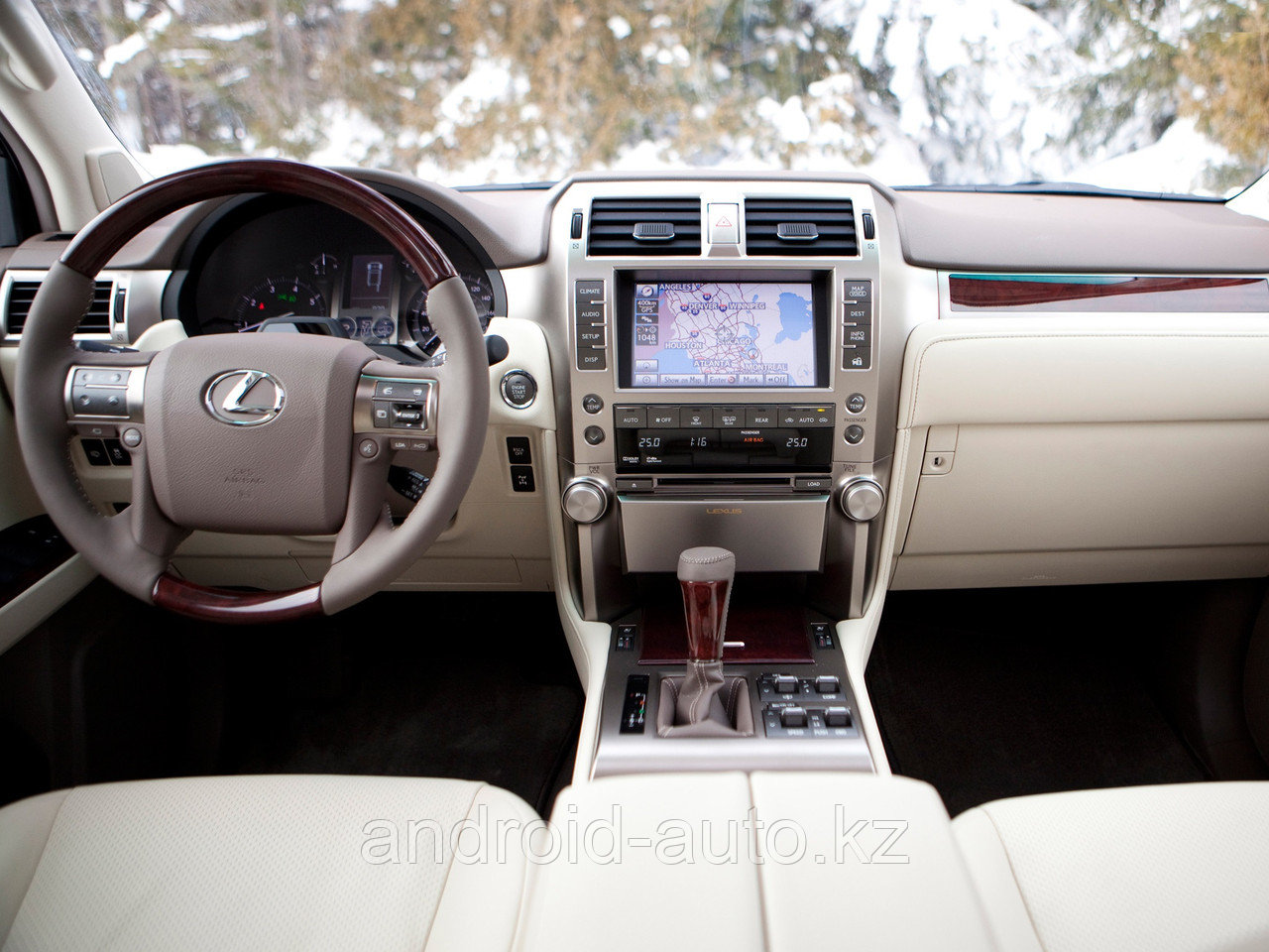 Обновление штатной Навигации LEXUS GX460 2009-2013 (EU) GEN-6 - Казахстан и Киргизия