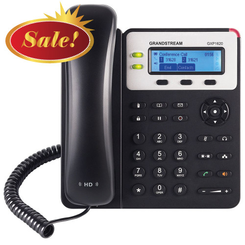 IP телефон Grandstream GXP1620 (no PoE) 2 SIP аккаунта