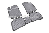 Коврики Novline в салон KIA Cerato 2009->, 4 шт. (полиуретан)