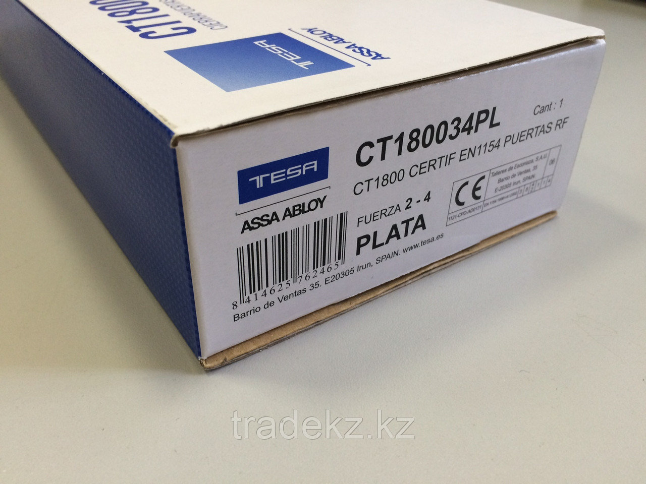 Антивандальный дверной доводчик TESA (ASSA ABLOY) CT1800 F2-3 бронза - фото 2 - id-p72466378