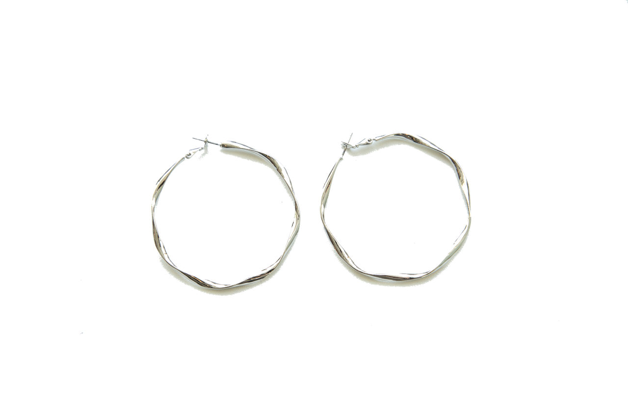 Серьги-кольца Brosh Jewellery (Серебро)