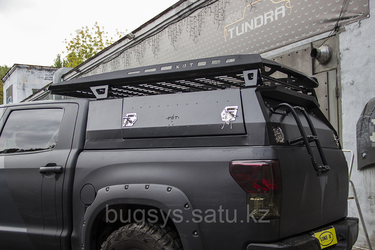 Багажник алюминиевый для кунга - Toyota Tundra - фото 2 - id-p72479084