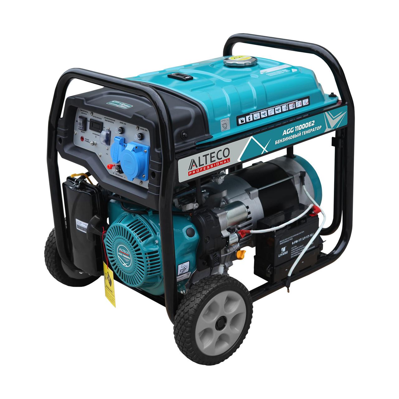 Бензиновый генератор ALTECO AGG 11000E2 однофазный