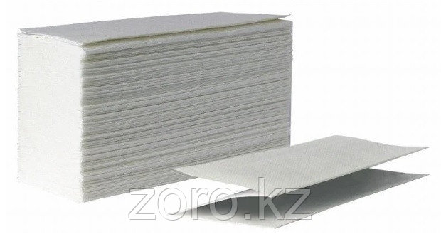 Бумажное полотенце Z укладка, в пачке 165 листов. BMZ-165. (листовые полотенца) - фото 4 - id-p72481145