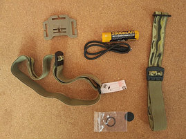 Фонарь налобный  Fenix HL60R песочный, Cree XM-L2 T6 Neutral White, 950 Lm, USB зарядка, фото 3