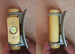 Фонарь налобный светодиодный Fenix HL60R песочный, Cree XM-L2 T6 Neutral White, 950 Lm, USB зарядка, фото 2