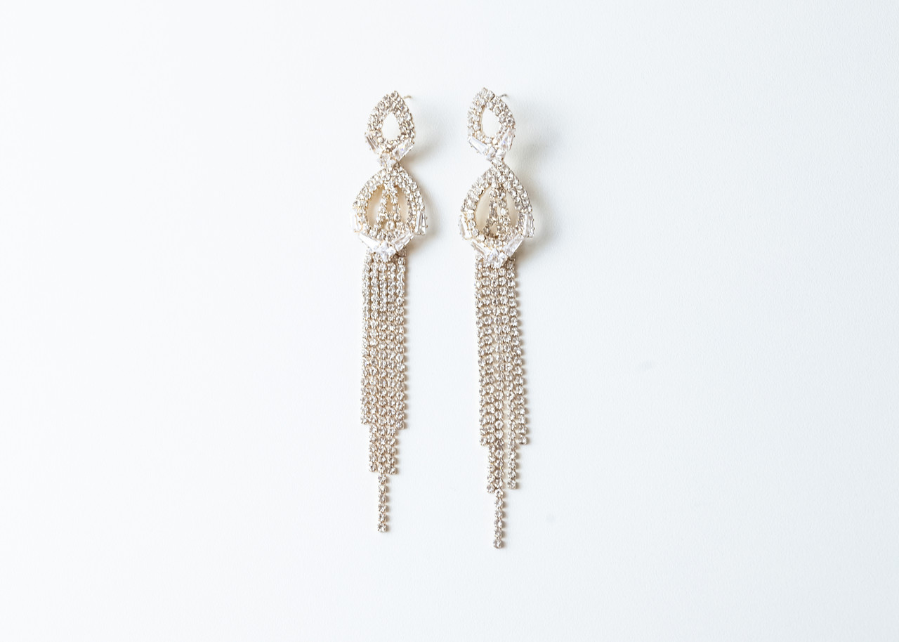 Вечерние Серьги Brosh Jewellery (Кристалл)