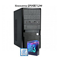 Компьютер Smart, lite intel i3 9100F/H310М/DDR4 4GB/ HDD 1TB/GT 210