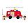 Игрушка для детей «Пожарная машина» со звуком и светом, фото 2