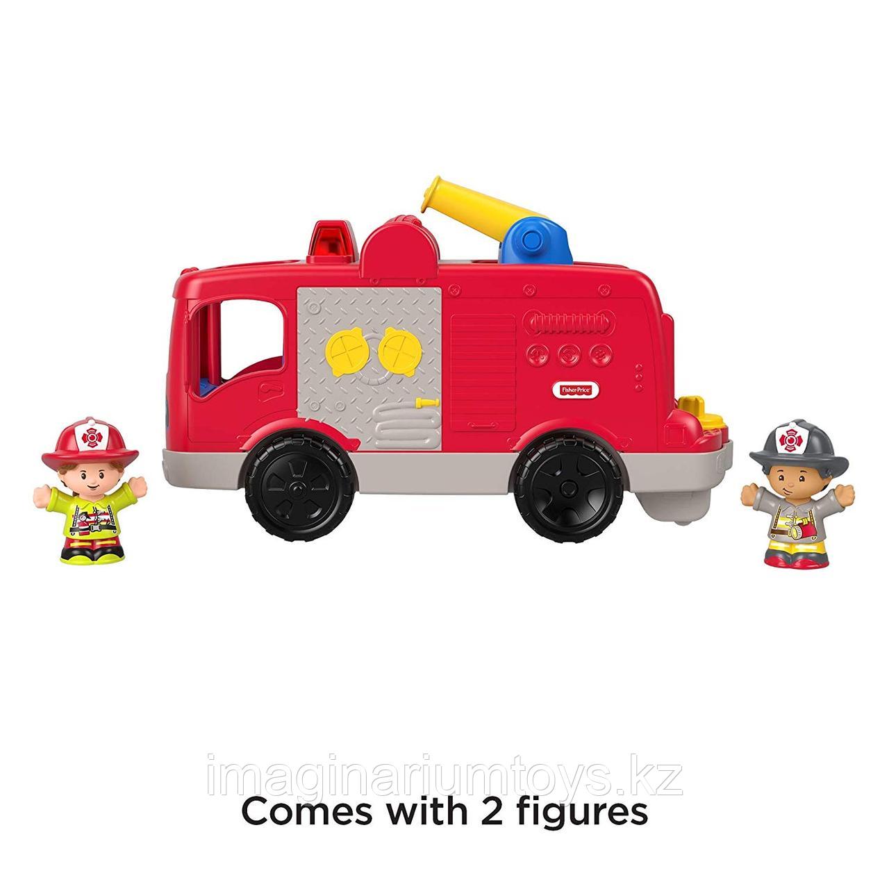Игрушка для детей «Пожарная машина» со звуком и светом - фото 3 - id-p72497182