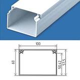 Кабель-канал 100х60 ЭЛЕКОР, фото 2