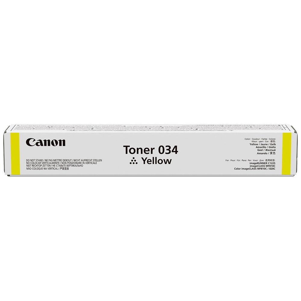 Canon 9451B001 Тонер TONER 034 желтый для IR C1225x