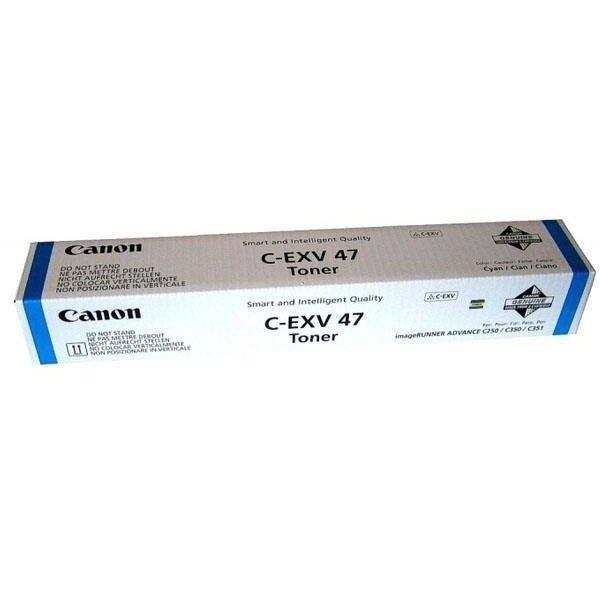 Canon 8517B002 Картридж C-EXV47 BL Лазерный, голубой, 21500 стр.