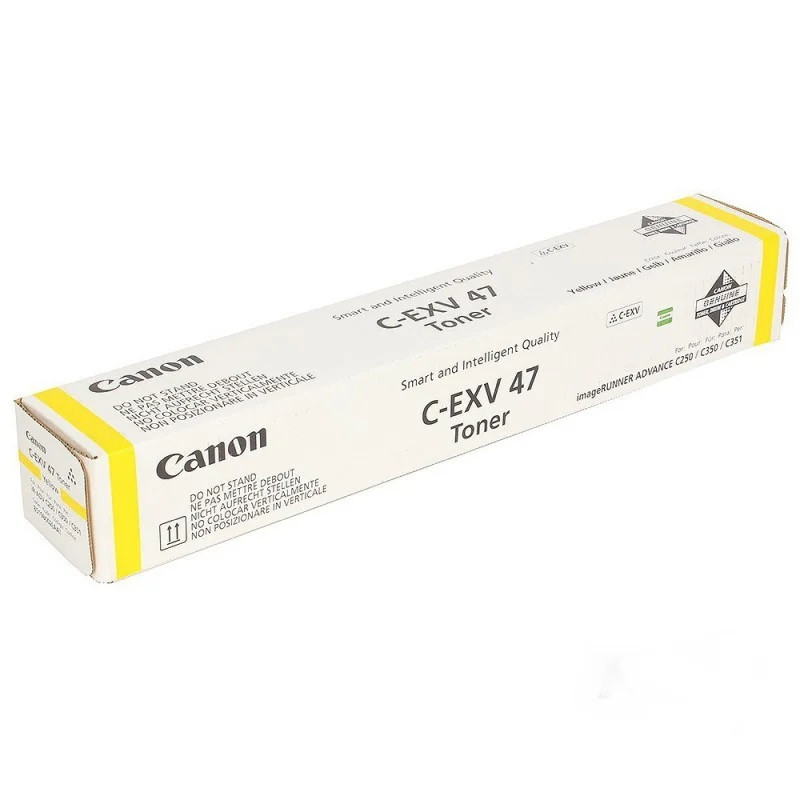 Canon 8519B002 Картридж C-EXV47 Y Лазерный, желтый, 21500 стр.