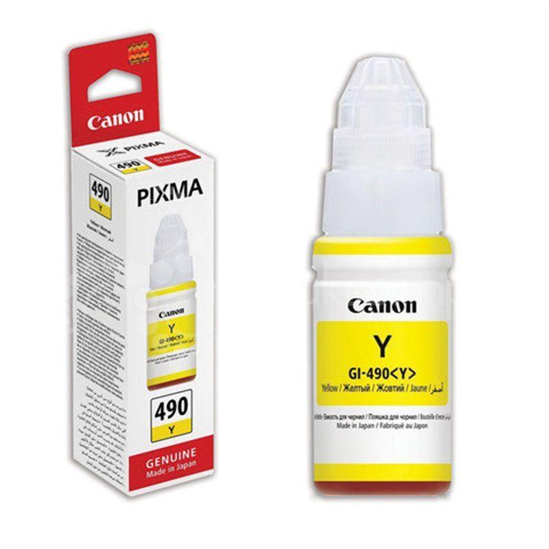 Canon 0666C001 Картридж GI-490 Y струйный желтый 70 мл