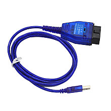 Диагностический адаптер VAG-COM USB KKL 409.1 с переключателем (чип FTDI FT232RL)