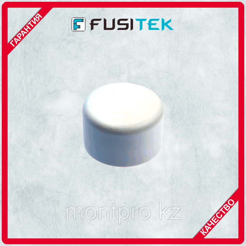 Заглушка ППР / PPR белая Fusitek, фото 1