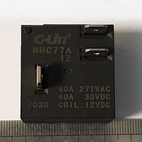 Реле 12VDC HHC77A-1Z контакты 40А