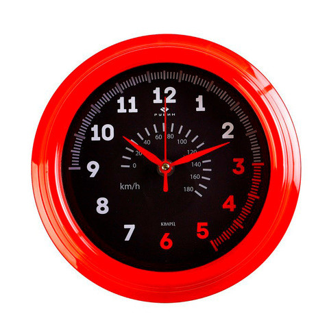 Часы настенные «Formula 1» ТМ РУБИН (Спидометр)