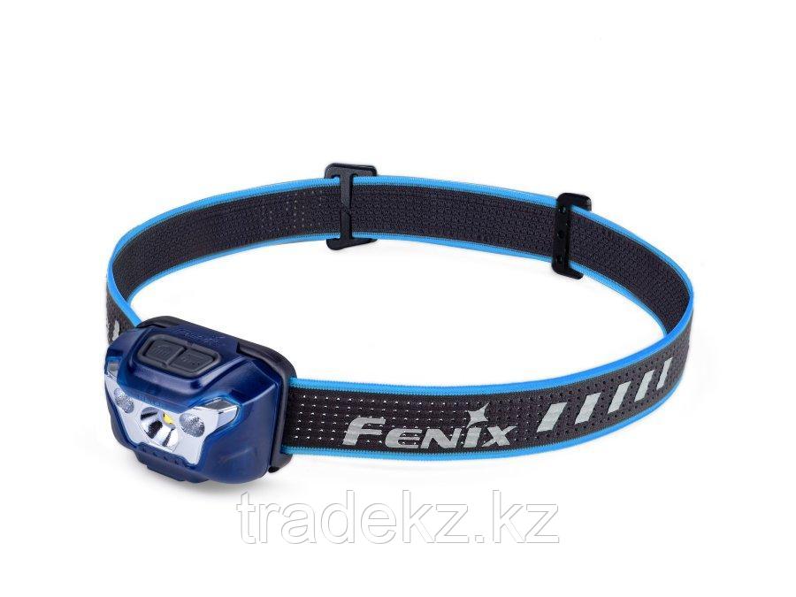 Фонарь налобный LED Fenix HL18R синий, 400 Lm, USB зарядка