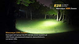 Фонарь LED универсальный Fenix E25UE, Cree XP-L V5, 1000 Lm, фото 2