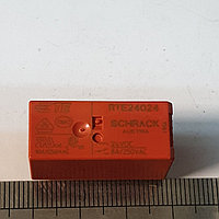 Реле 24VDC 2 группы контактов по 8 А SCHRACK RTE24024