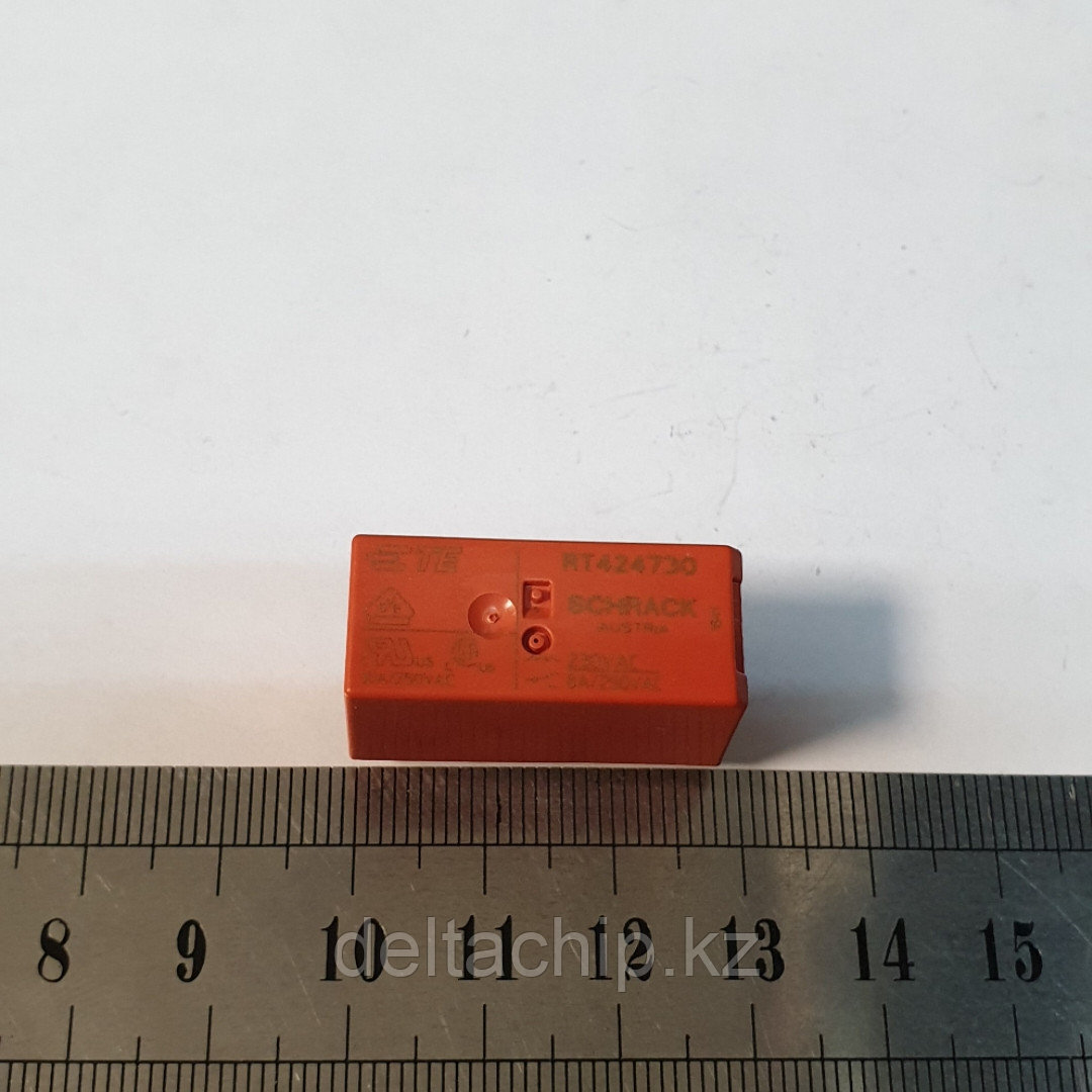 RT424730 Силовое реле SCHRACK 220VAC 2 группы контактов 8A