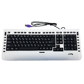 Клавиатура проводная Media KB04 USB, черно-серая