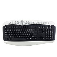 Клавиатура проводная Genius KB-28e PS/2, черно-серая KB-28e Клавиатура проводная Genius KB-28e PS/2, черно-серая