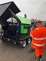 Рециклер асфальтобетона TICAB Asphalt Recycler RA-800