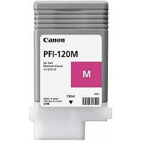 Canon 2887C001 Картридж струйный PFI-120 пурпурный Magenta 130 мл, для imagePROGRAF