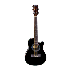 Электро-акустическая 12-струнная гитара Adagio MDF4112BK (Ovation)