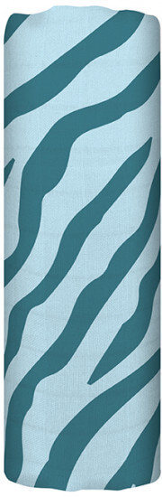 Муслиновая пеленка BLUE TIGER 120*120 см